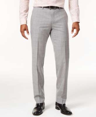 light grey plaid pants