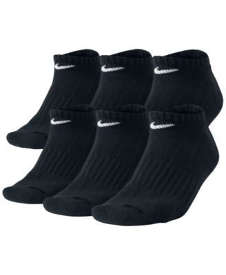 Nike Men's Cotton No-Show Socks 6-Pack 