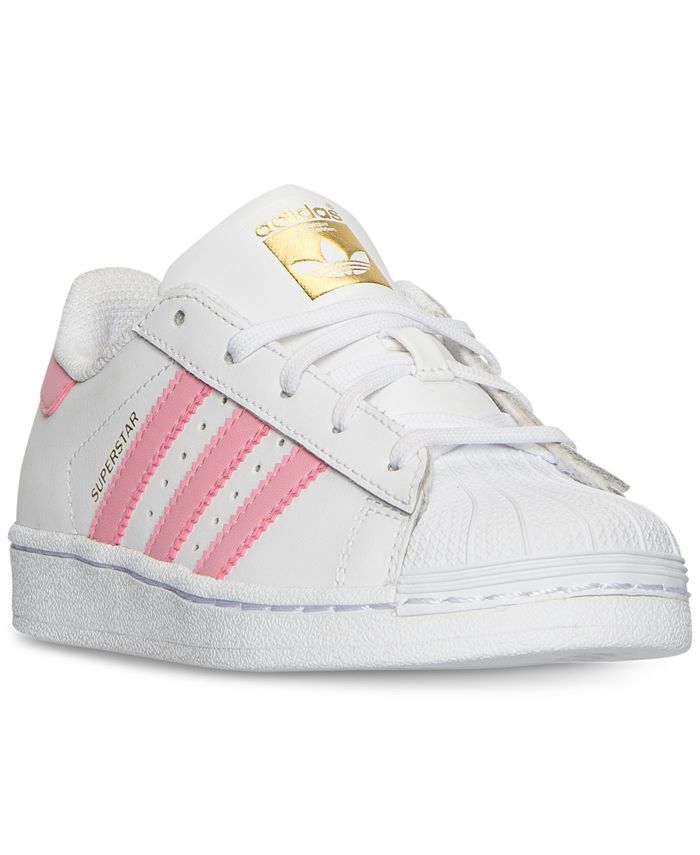 Adidas toddler girls' superstar casual sneakers from finish line outlet