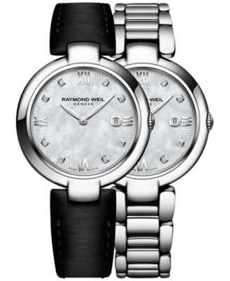 raymond weil women's watches with diamonds