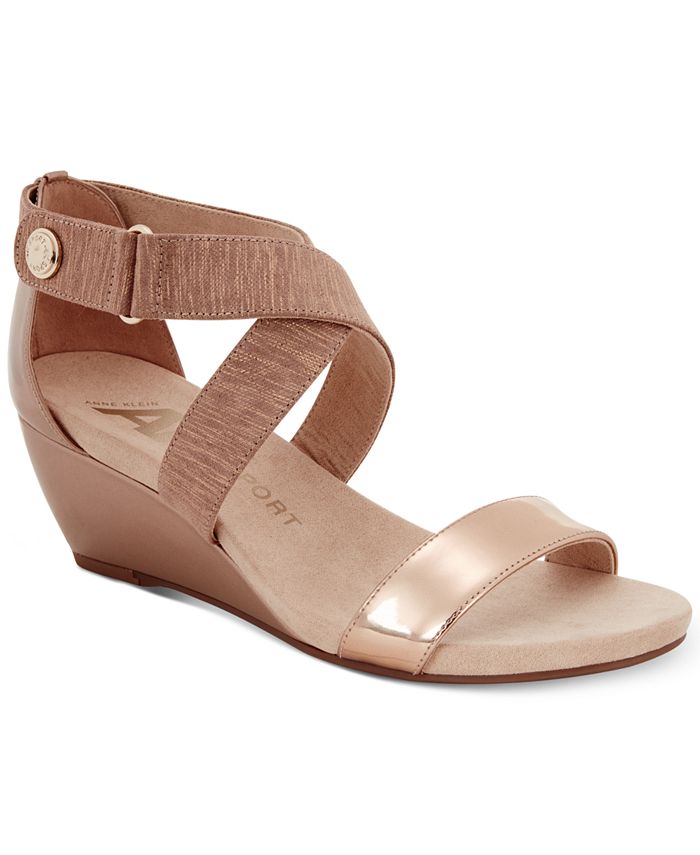 anne klein shoes wedge sandals