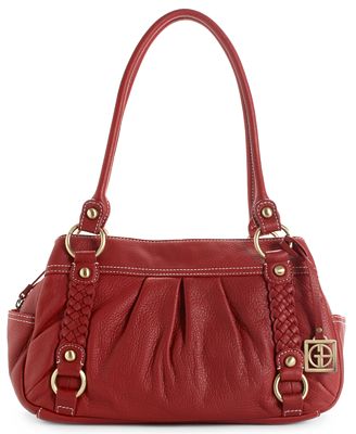 Giani Bernini Handbag, Mother's Day Braided Pebble Leather Satchel ...