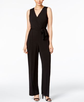 petite wide leg jumpsuit