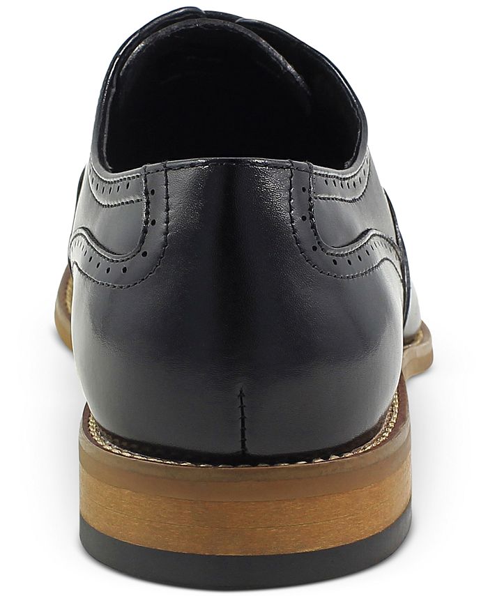 stacy adams men's dunbar wingtip oxfords