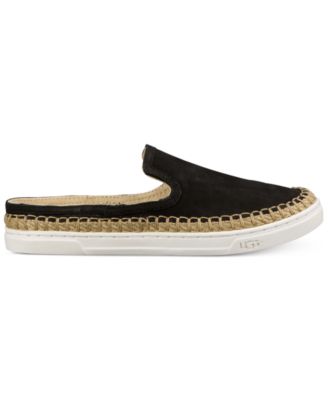 ugg leather slip on sneakers