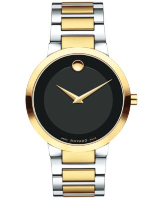 gold two tone watch