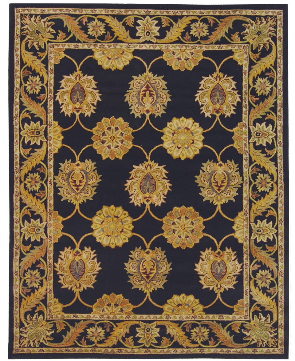 MANUFACTURERS CLOSEOUT Safavieh Rugs, Heritage HG314A Black   Rugs