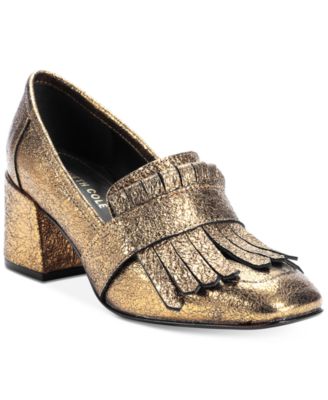 kenneth cole gold shoes