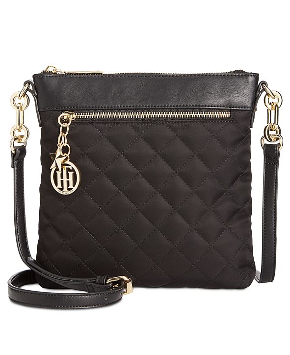 Tommy Hilfiger Quilted Charm NorthSouth Crossbody & Reviews Handbags & Accessories Macy's