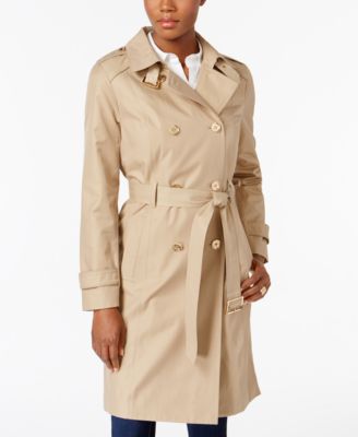 macys womens trench coat