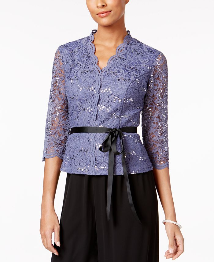 macy's sequin tops