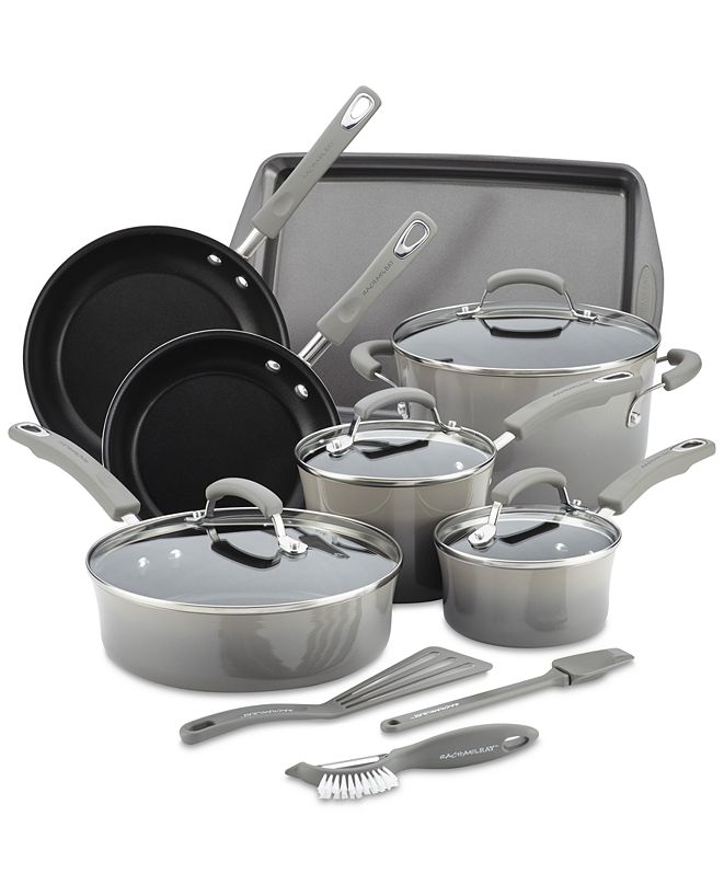 Rachael Ray 14Pc. Nonstick Cookware Set, Created for Macy's & Reviews