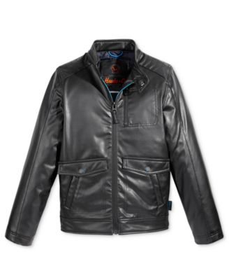 hawke & co leather jacket