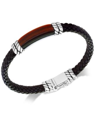 effy leather bracelet