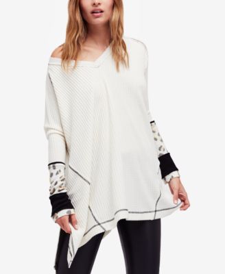 free people leopard sweatshirts