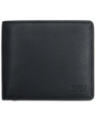 hugo boss leather wallet