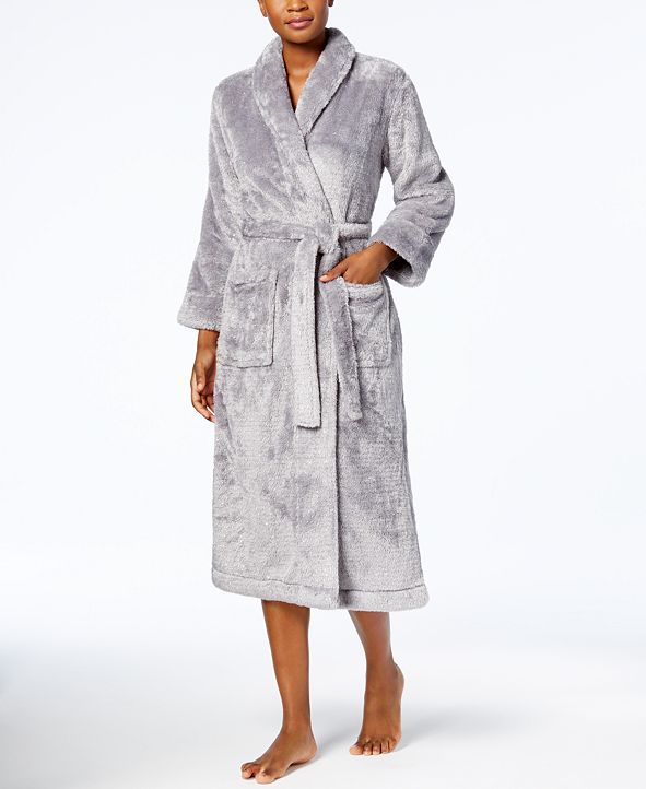Charter Club Petite Long Shimmer Robe, Created for Macy's & Reviews