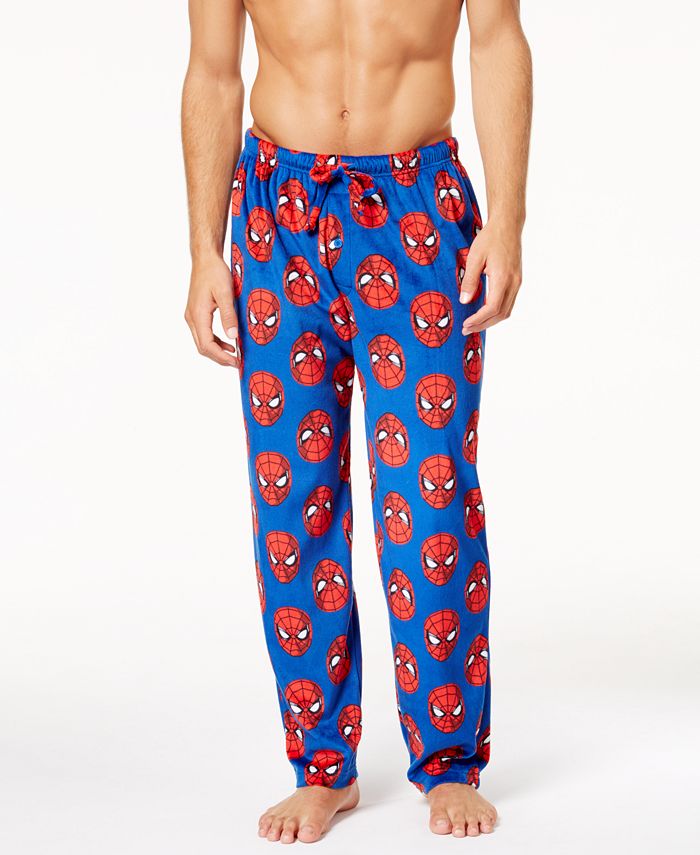Briefly Stated Men's Spider-Man-Print Pajama Pants & Reviews - Pajamas ...