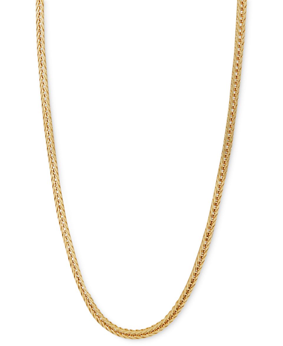 14k Gold Necklace, 18 Circle Braided   Necklaces   Jewelry & Watches