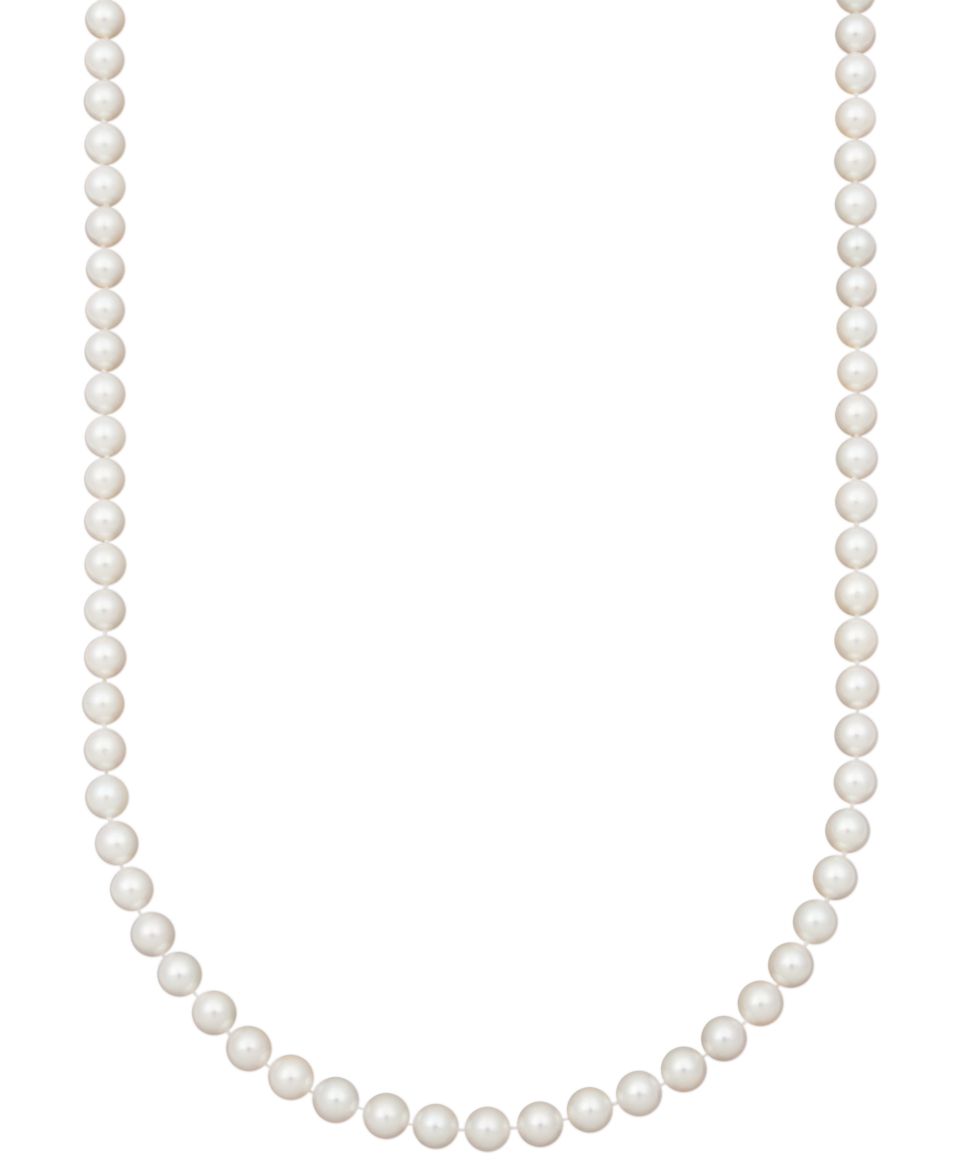 Belle de Mer Pearl Necklace, 22 14k Gold AAA Akoya Cultured Pearl