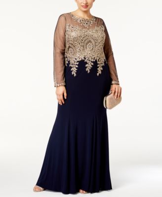 macy's plus size dresses