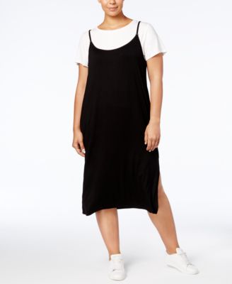 calvin klein t shirt dress plus size