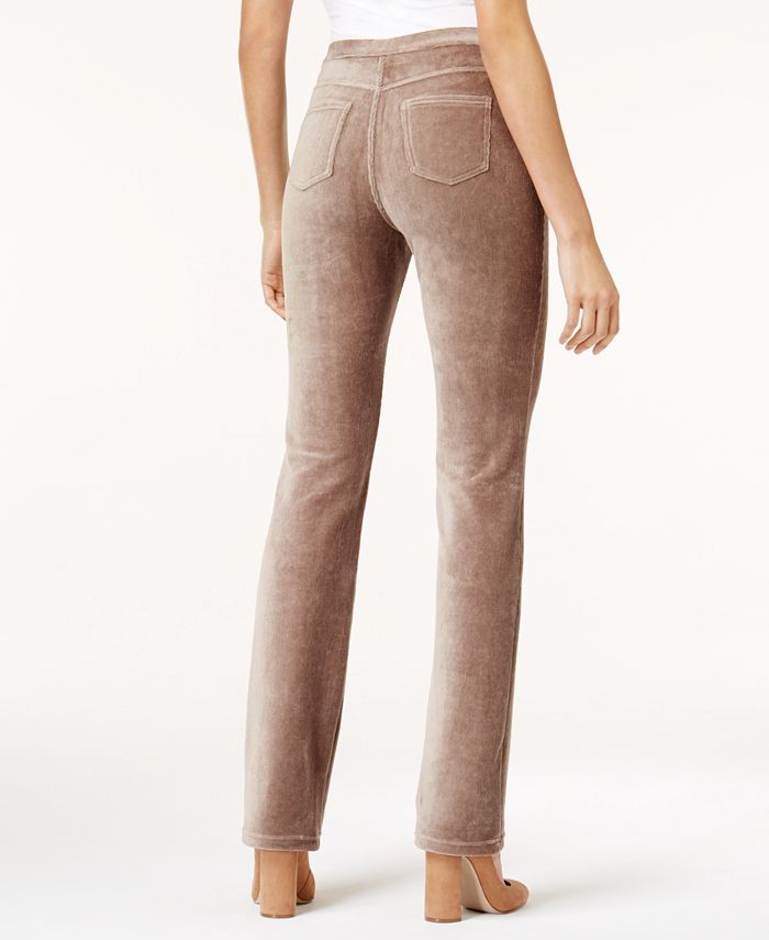 Style & Co Corduroy Bootcut Pants, Created for Macy's & Reviews - Pants ...