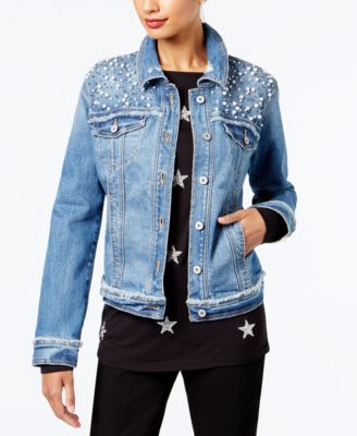 macys inc denim jacket