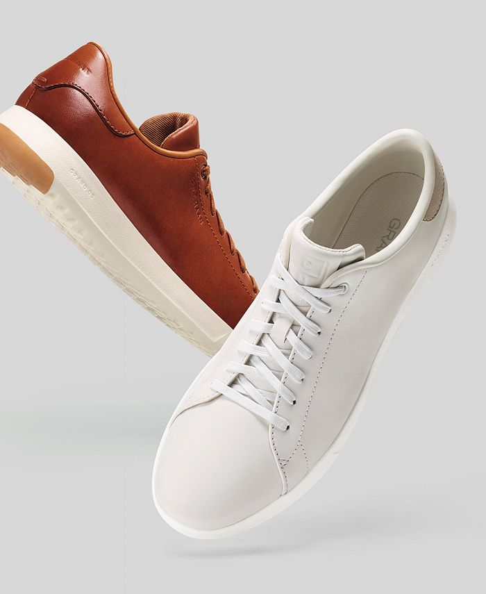 grandpro leather tennis sneaker