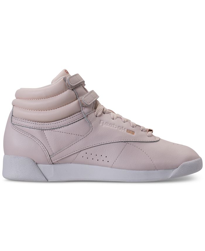 womens reebok freestyle hi athletic shoe