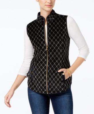 macys petite vests