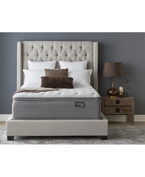 Serta CLOSEOUT! Masterpiece William 17" Luxury Firm Euro Pillow Top