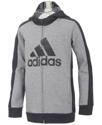 boys adidas zip hoodie