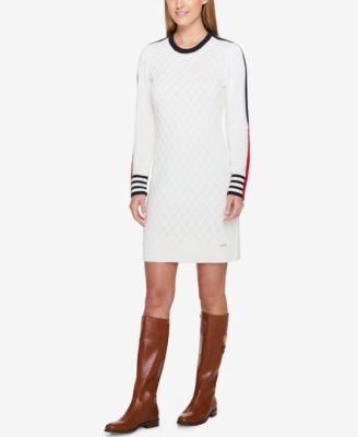 macy's tommy hilfiger sweater dress