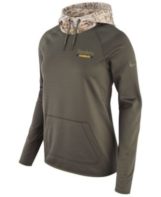 steelers salute to service women's hoodie