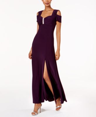 macys plum dress