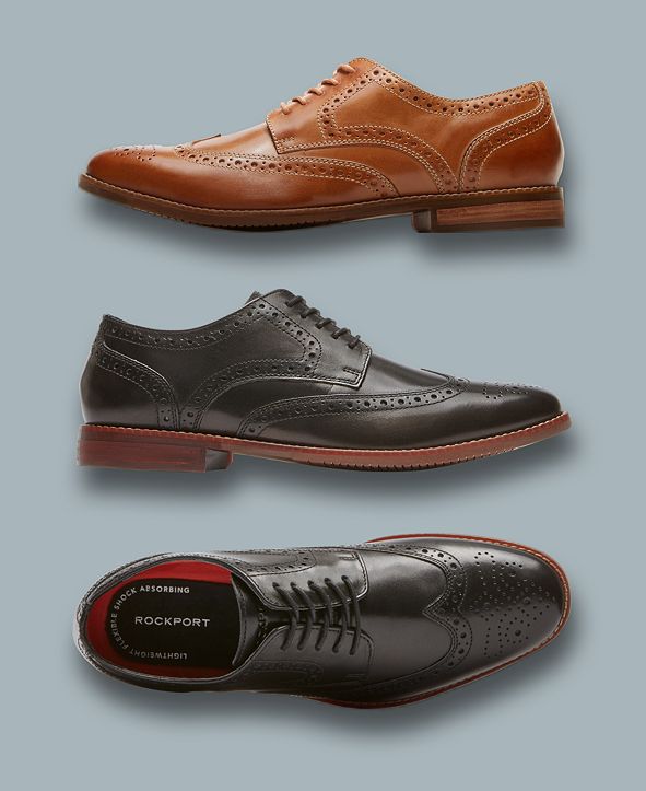rockport style purpose wingtip