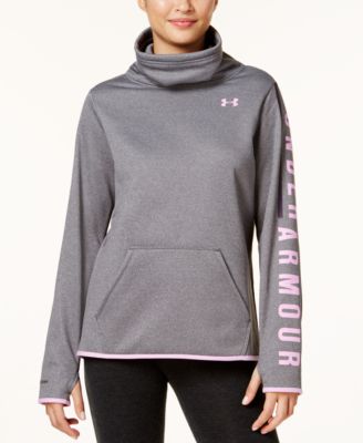 under armour women's novelty armour fleece funnel neck