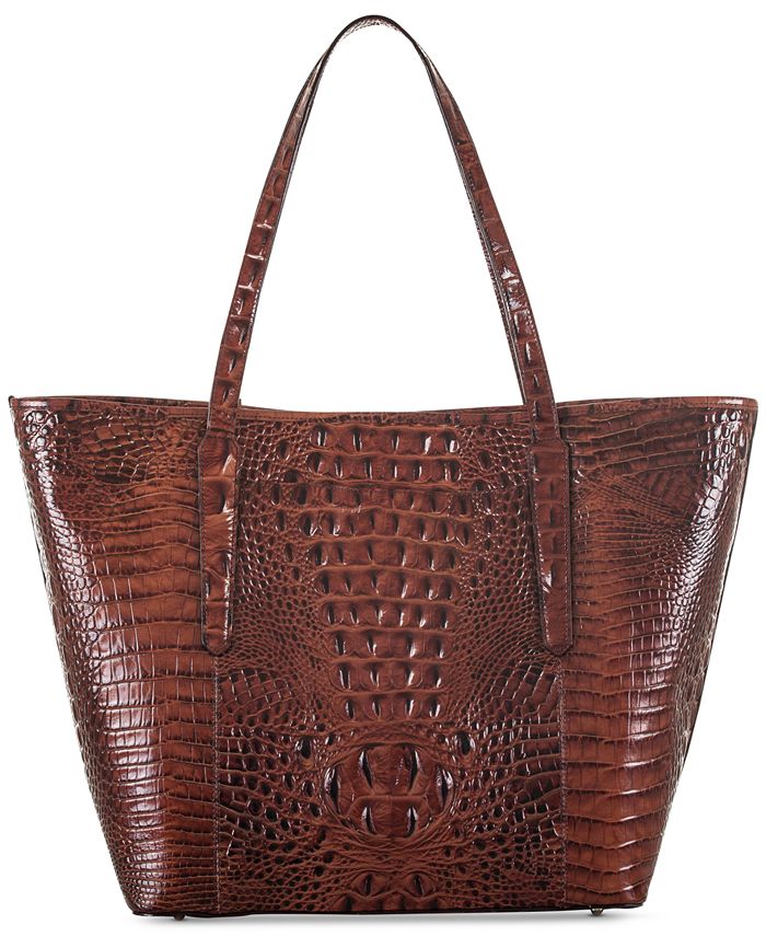Brahmin Annika Melbourne ExtraLarge Embossed Leather Tote & Reviews