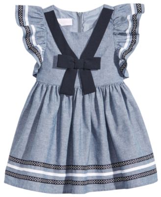 baby girl chambray dress