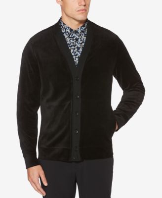 velour cardigan