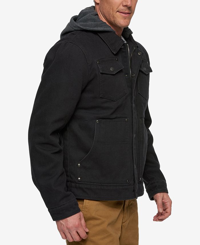 Levi's Men's Hooded SherpaLined Denim Jacket & Reviews Coats