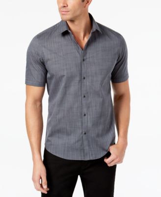 mens casual button up short sleeve shirts