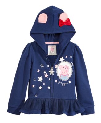 peppa pig hoodie with ears