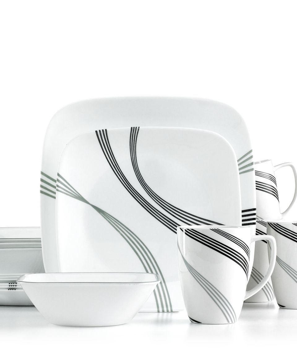 222 Fifth Dinnerware, Bristle 16 Piece Set   Casual Dinnerware