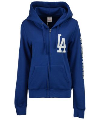 womens dodgers zip up hoodie