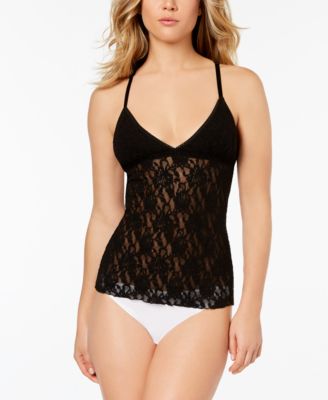 sheer lace camisole