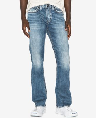 mens silver jeans craig