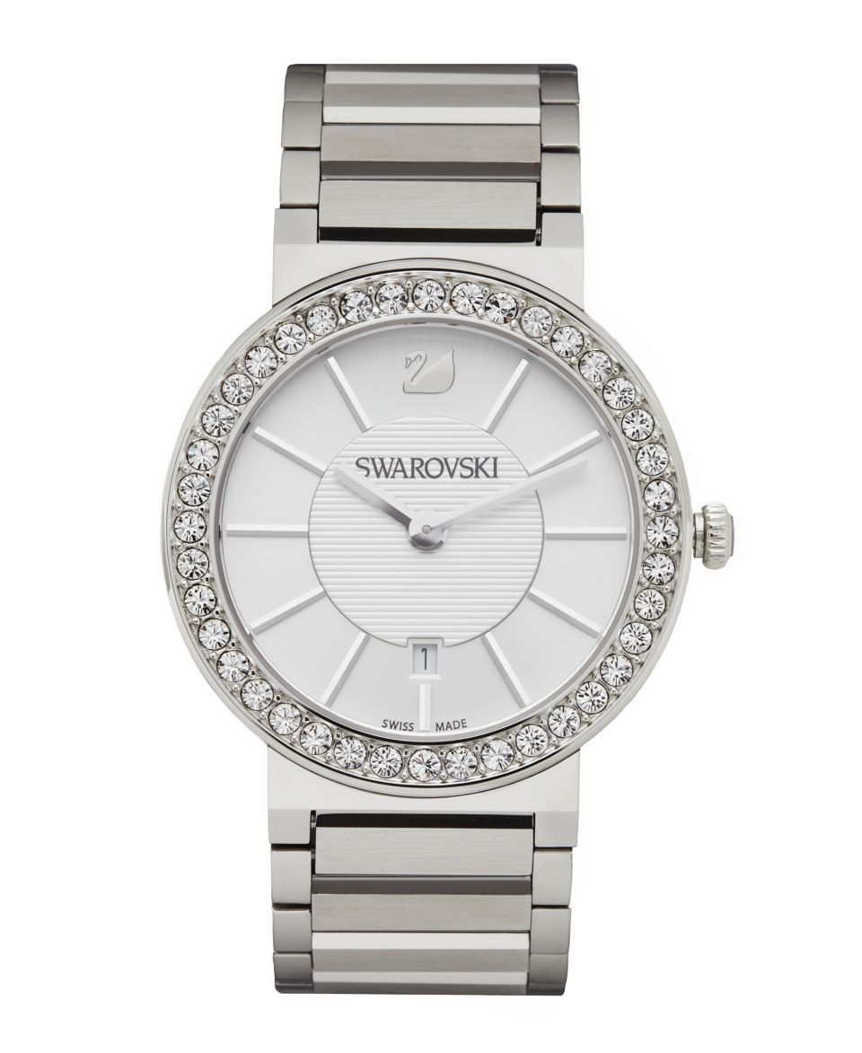 Swarovski Watch, Womens Swiss Citra Sphere Stainless Steel Bracelet 1094363   Fashion Jewelry   Jewelry & Watches