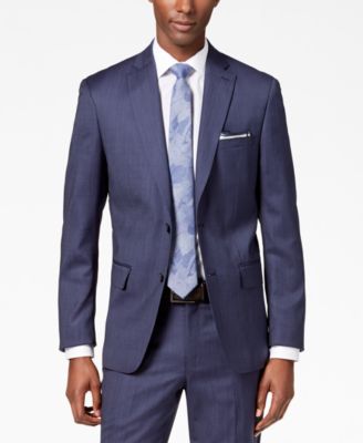 textured suit jacket